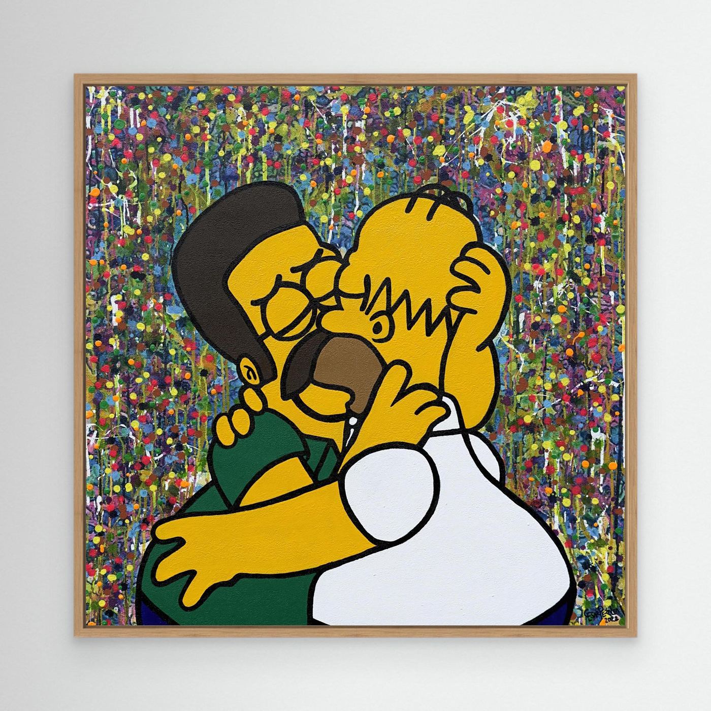Canvas print: ''Yellow Love''