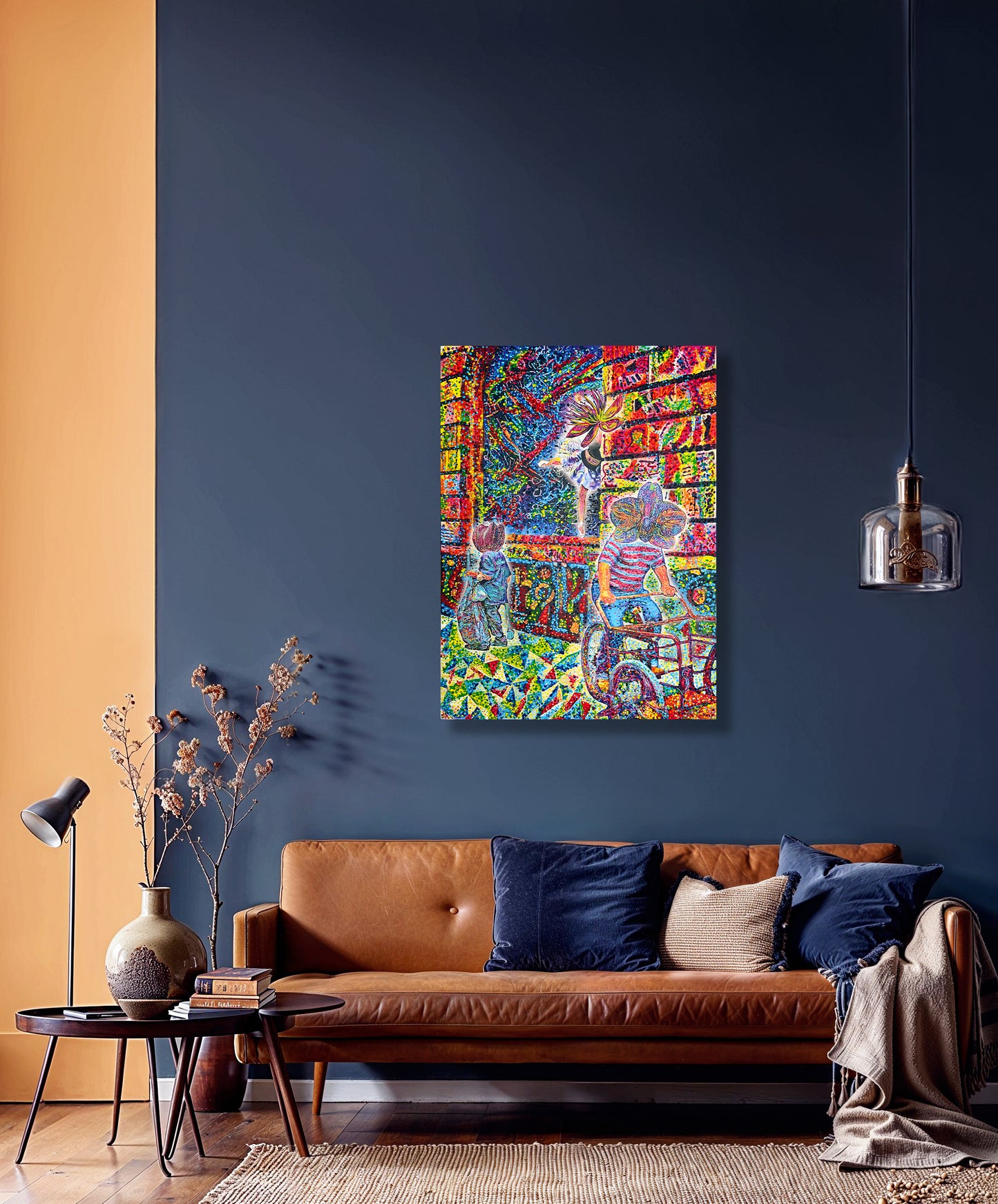 Painting: Brief Coincidences 90x135 cm / 36x54 in