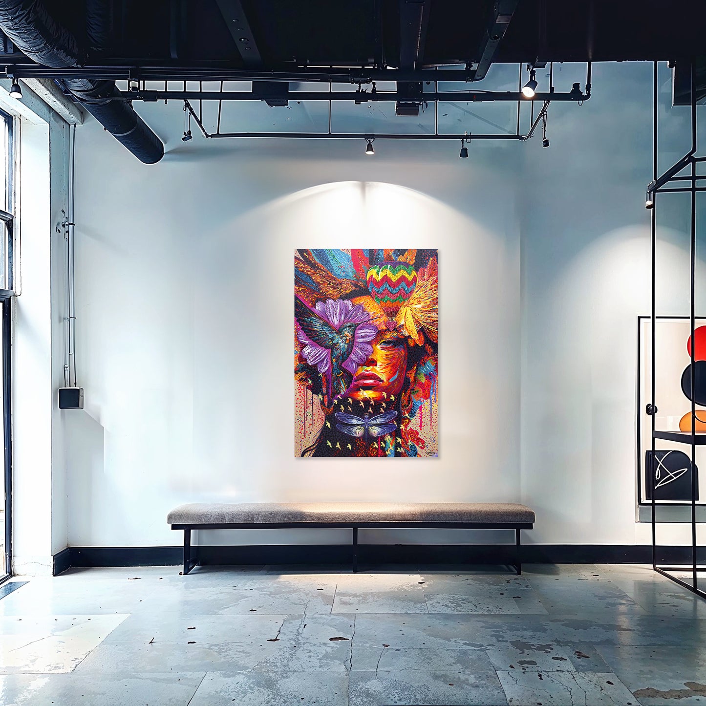 Painting: New Beginnings 90x135 cm / 36x54 in