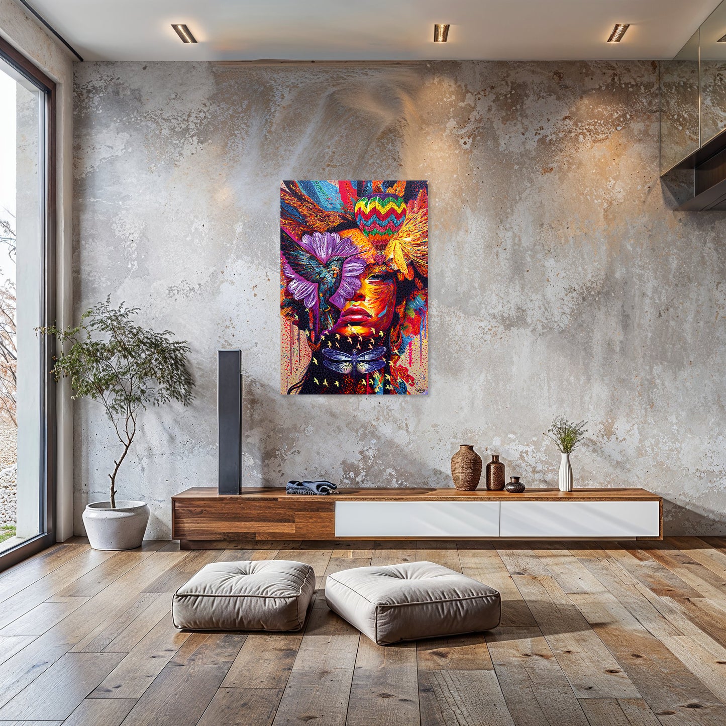 Painting: New Beginnings 90x135 cm / 36x54 in