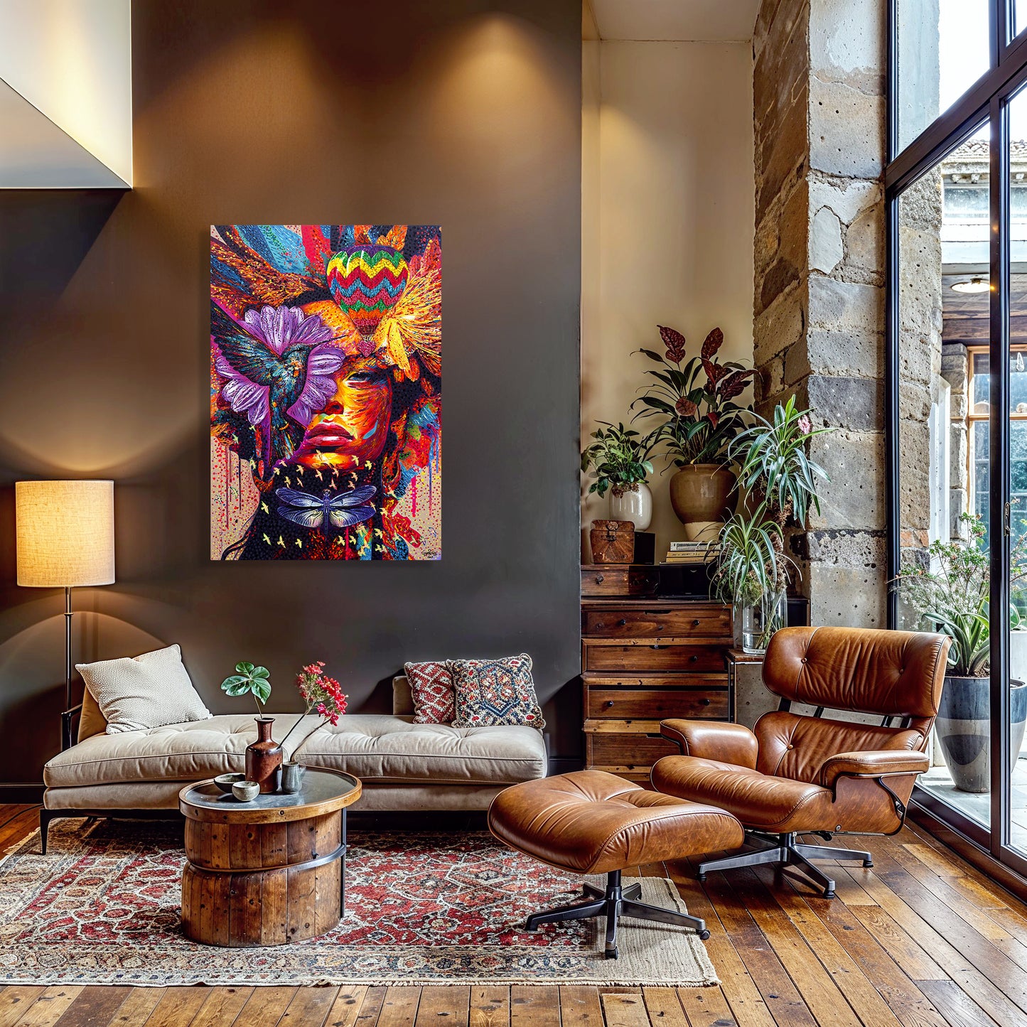 Painting: New Beginnings 90x135 cm / 36x54 in