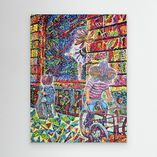 Canvas print: ''Brief Coincidences'' (AR included)