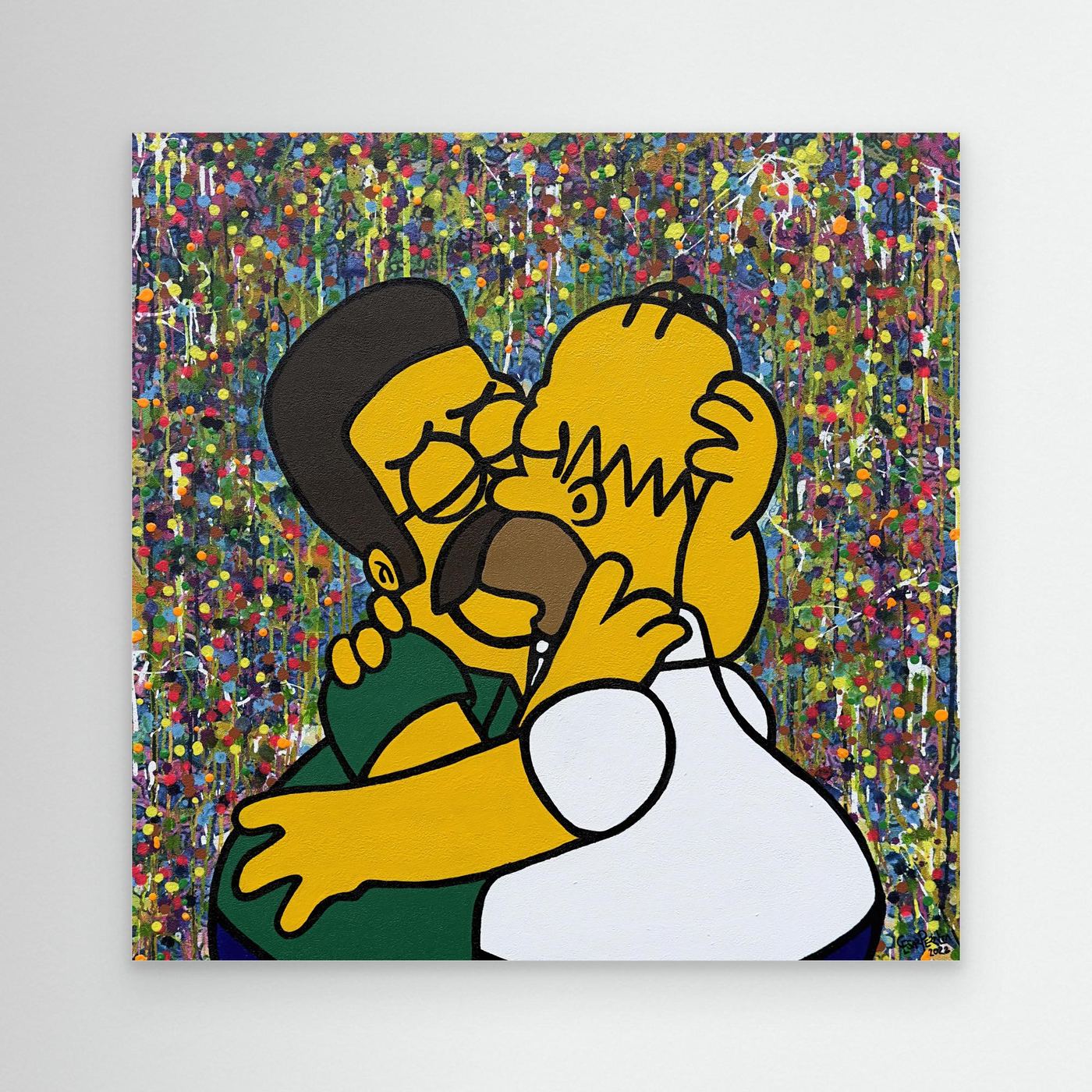 Canvas print: ''Yellow Love''