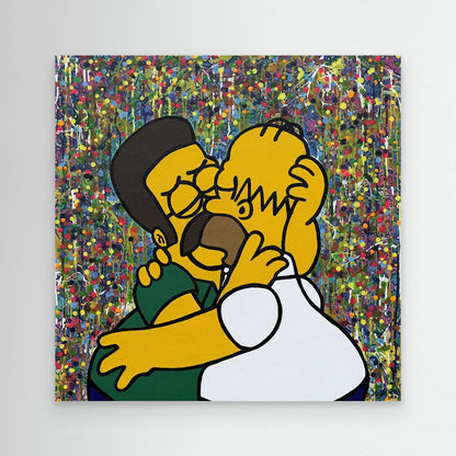 Canvas print: ''Yellow Love''