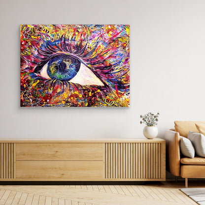 Canvas print: ''Cosmic Gaze''