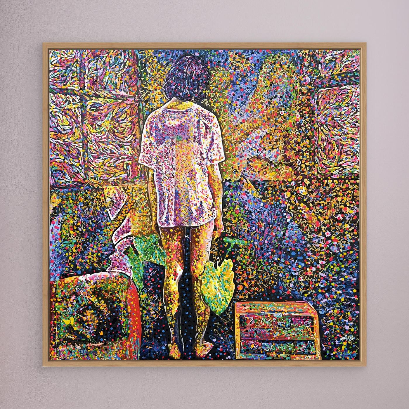 Canvas print: ''Now what?''