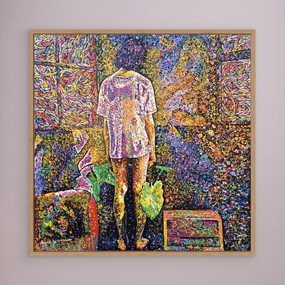 Canvas print: ''Now what?''