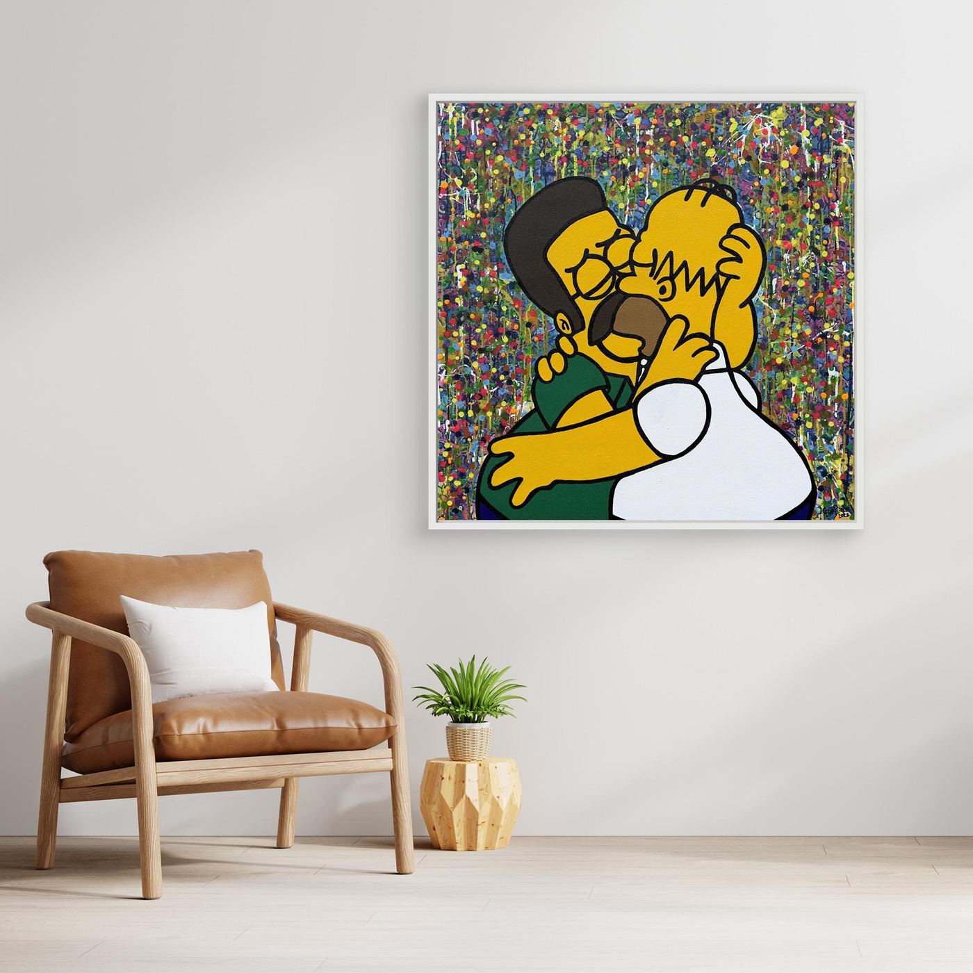 Canvas print: ''Yellow Love''