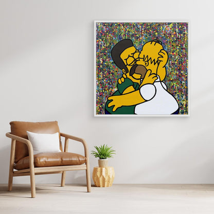 Canvas print: ''Yellow Love''