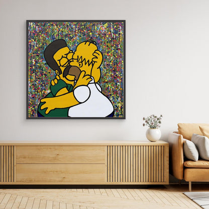 Canvas print: ''Yellow Love''
