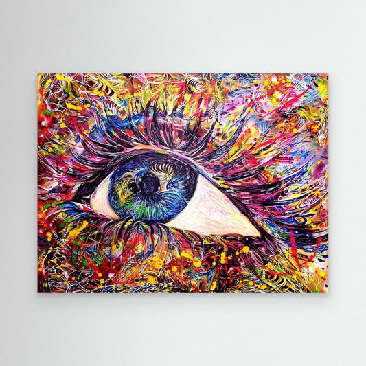 Canvas print: ''Cosmic Gaze''