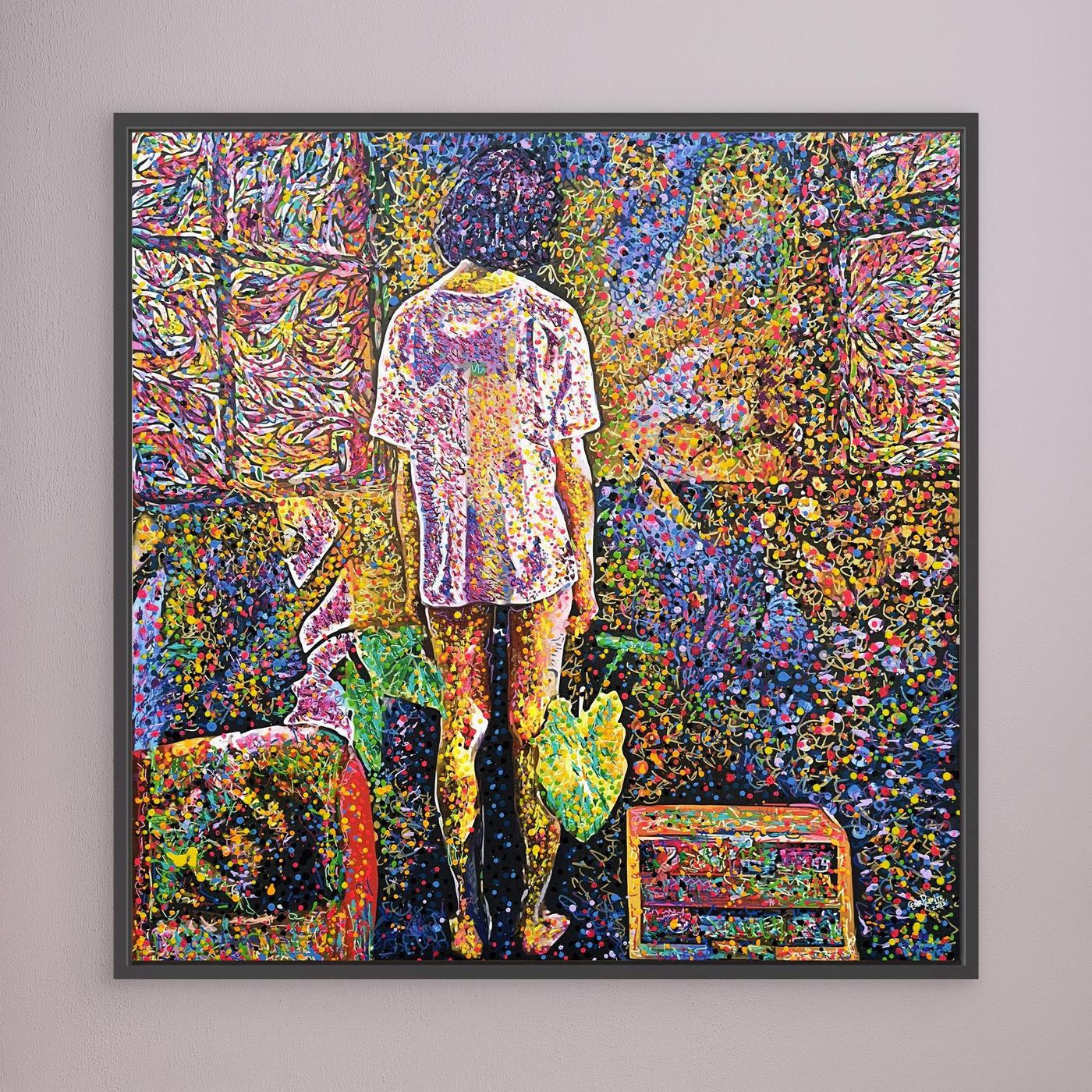 Canvas print: ''Now what?''