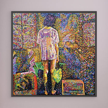 Canvas print: ''Now what?''