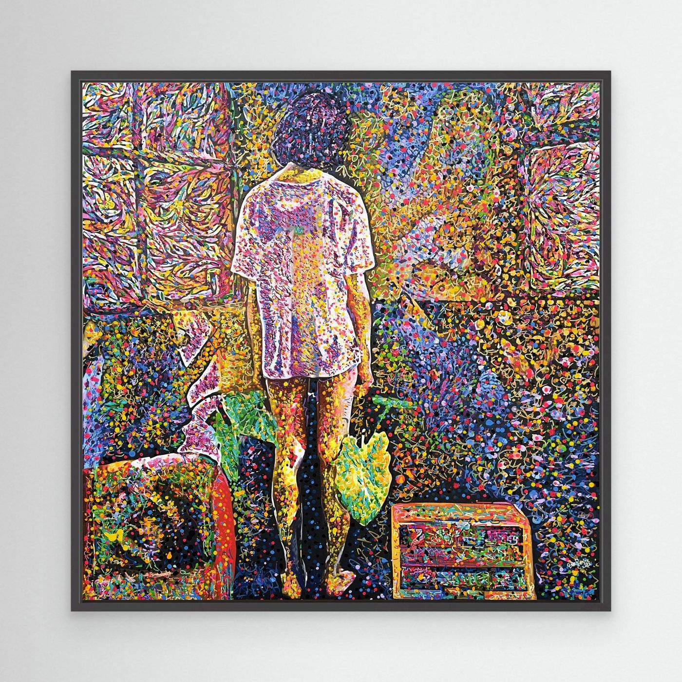 Canvas print: ''Now what?''