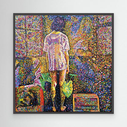 Canvas print: ''Now what?''