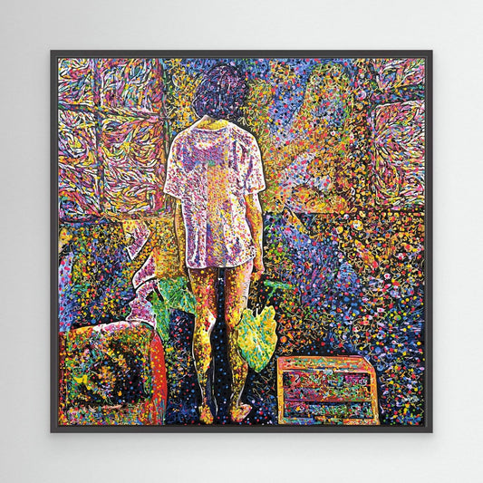 Canvas print: ''Now what?''
