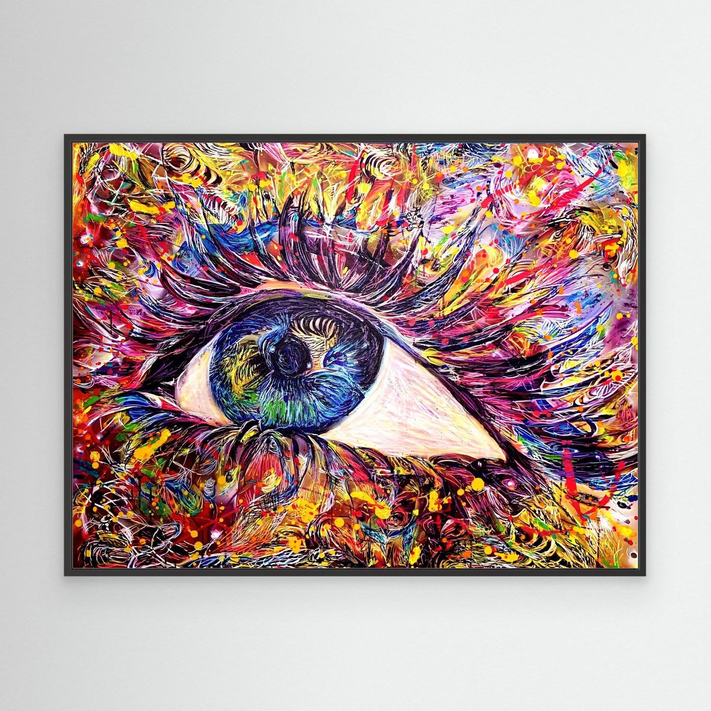 Canvas print: ''Cosmic Gaze''