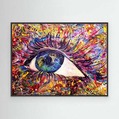 Canvas print: ''Cosmic Gaze''