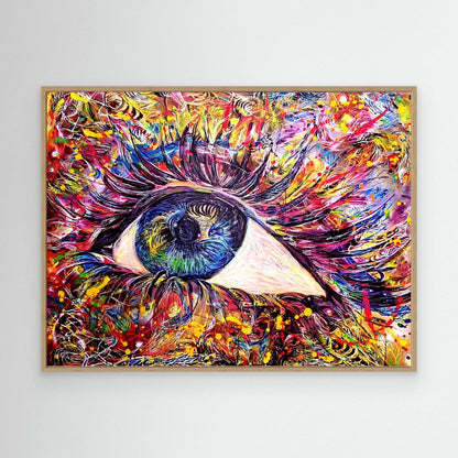 Canvas print: ''Cosmic Gaze''