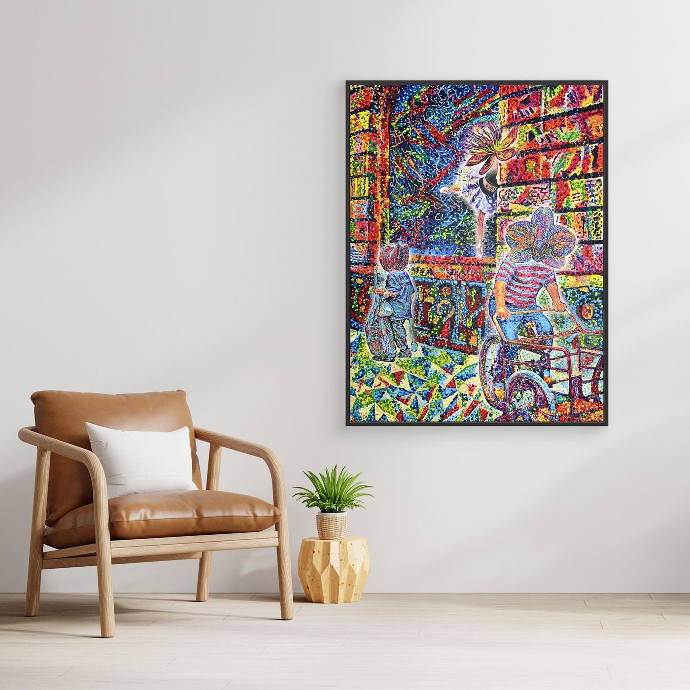 Canvas print: ''Brief Coincidences'' (AR included)