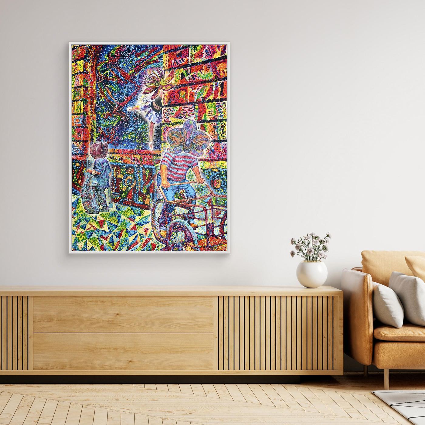 Canvas print: ''Brief Coincidences'' (AR included)
