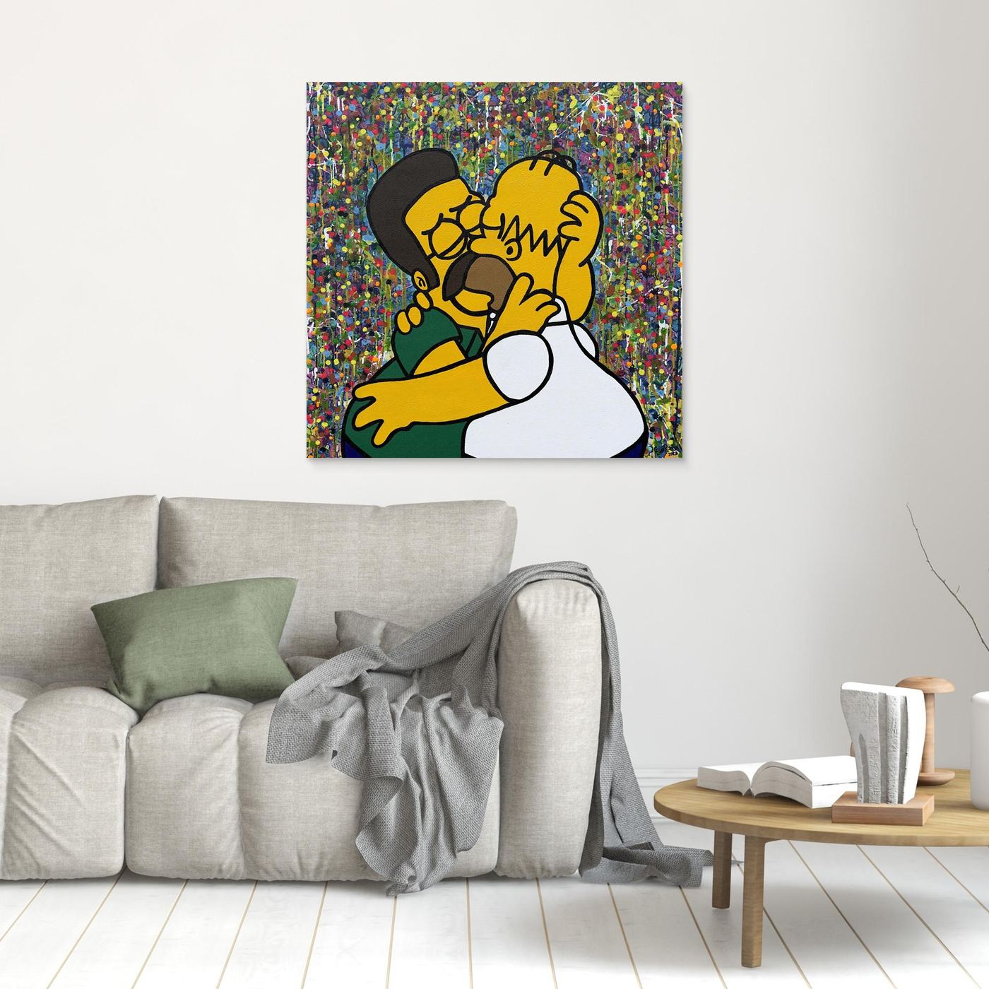 Canvas print: ''Yellow Love''