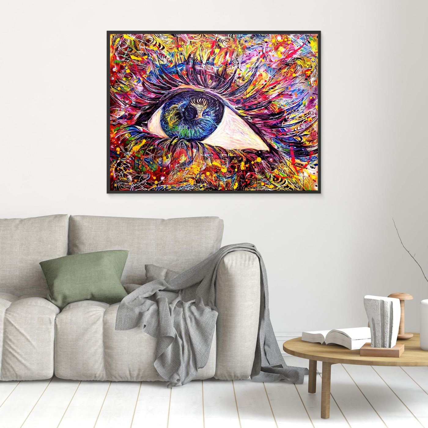 Canvas print: ''Cosmic Gaze''