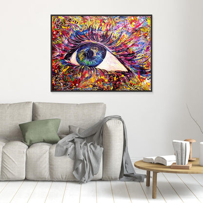 Canvas print: ''Cosmic Gaze''